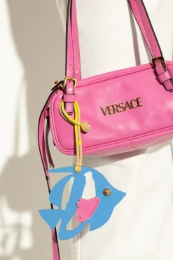 Versace NIEBIESKI Brelok w kształcie ryby
