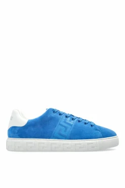 Versace NIEBIESKI Buty sportowe z logo