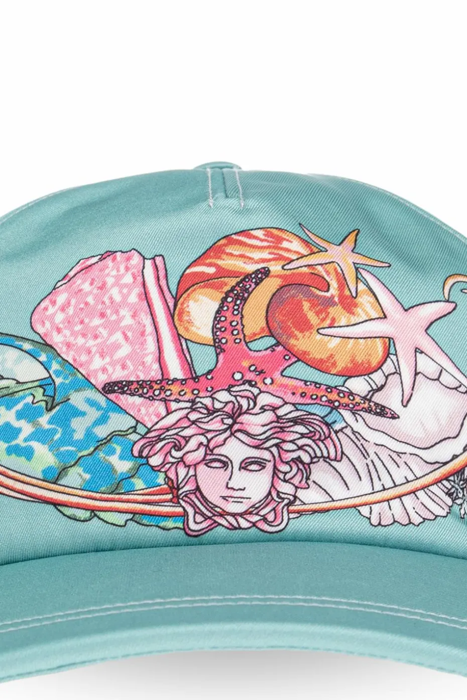 Versace NIEBIESKI Czapka z daszkiem