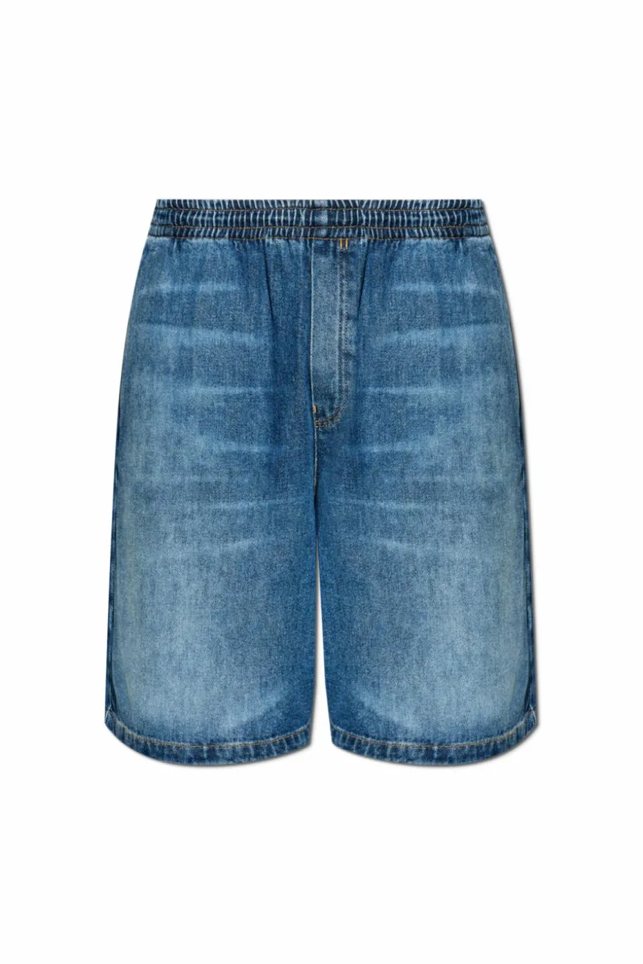 Versace NIEBIESKI Jeansowe szorty