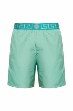Versace NIEBIESKI Szorty kąpielowe