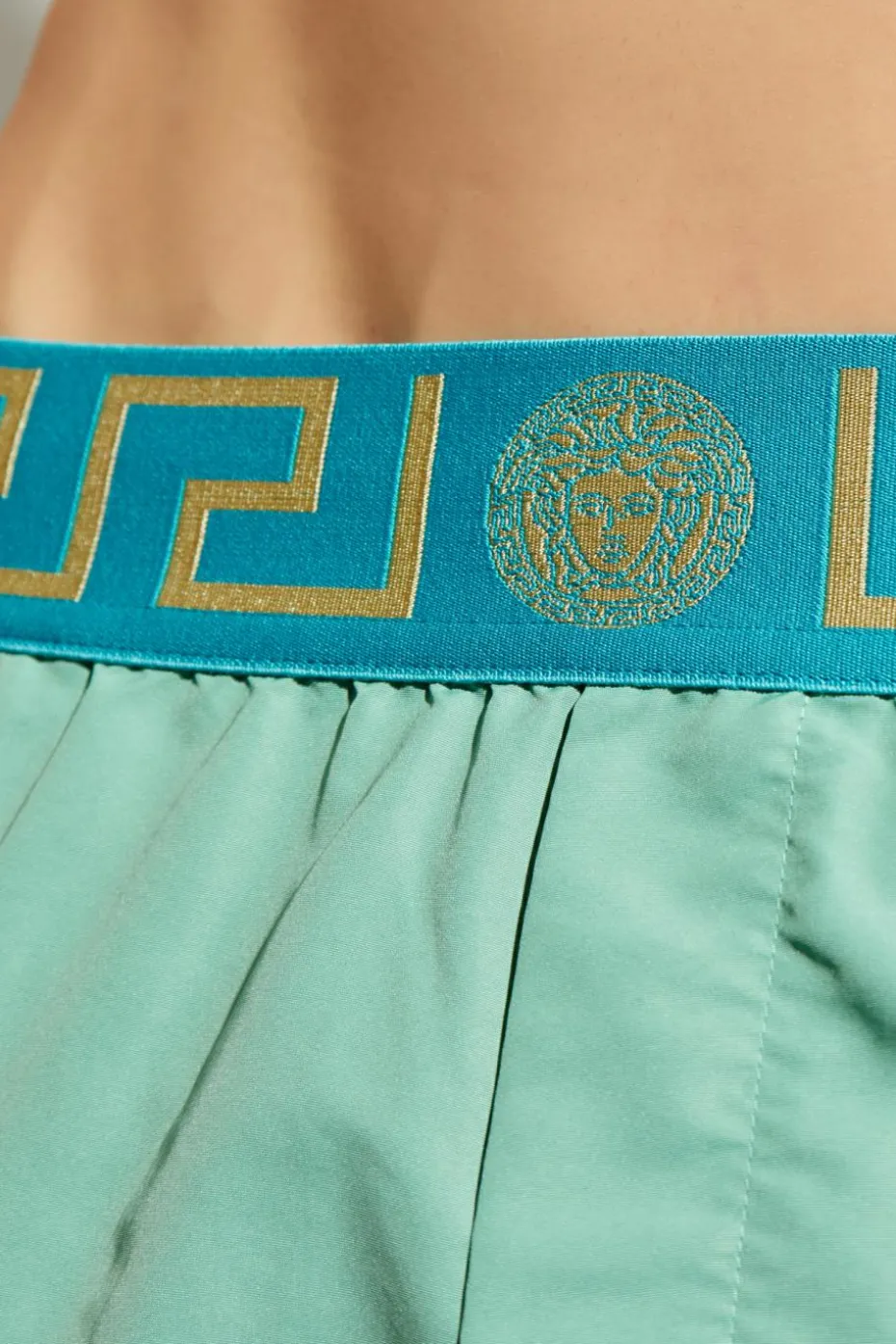 Versace NIEBIESKI Szorty kąpielowe