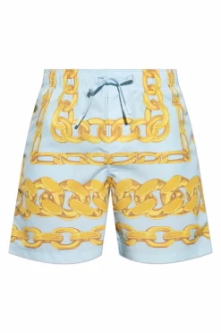 Versace NIEBIESKI Szorty kąpielowe