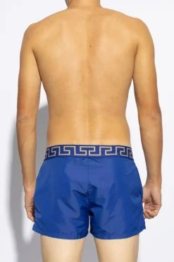 Versace NIEBIESKI Szorty kąpielowe