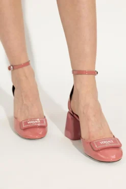 Versace RÓŻOWY Buty na obcasie