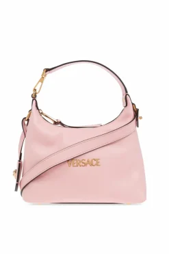 Versace RÓŻOWY Torba do ręki `Tag`