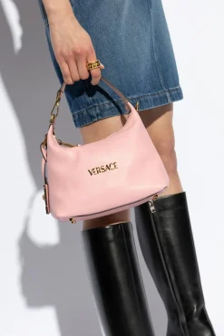 Versace RÓŻOWY Torba do ręki `Tag`