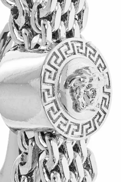 Versace SREBRNY Pojedynczy klips