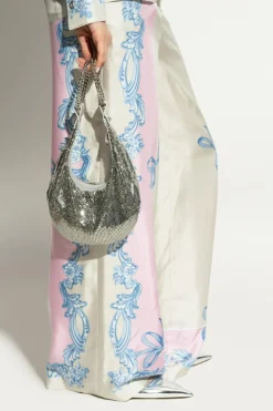Versace SREBRNY Torba do ręki