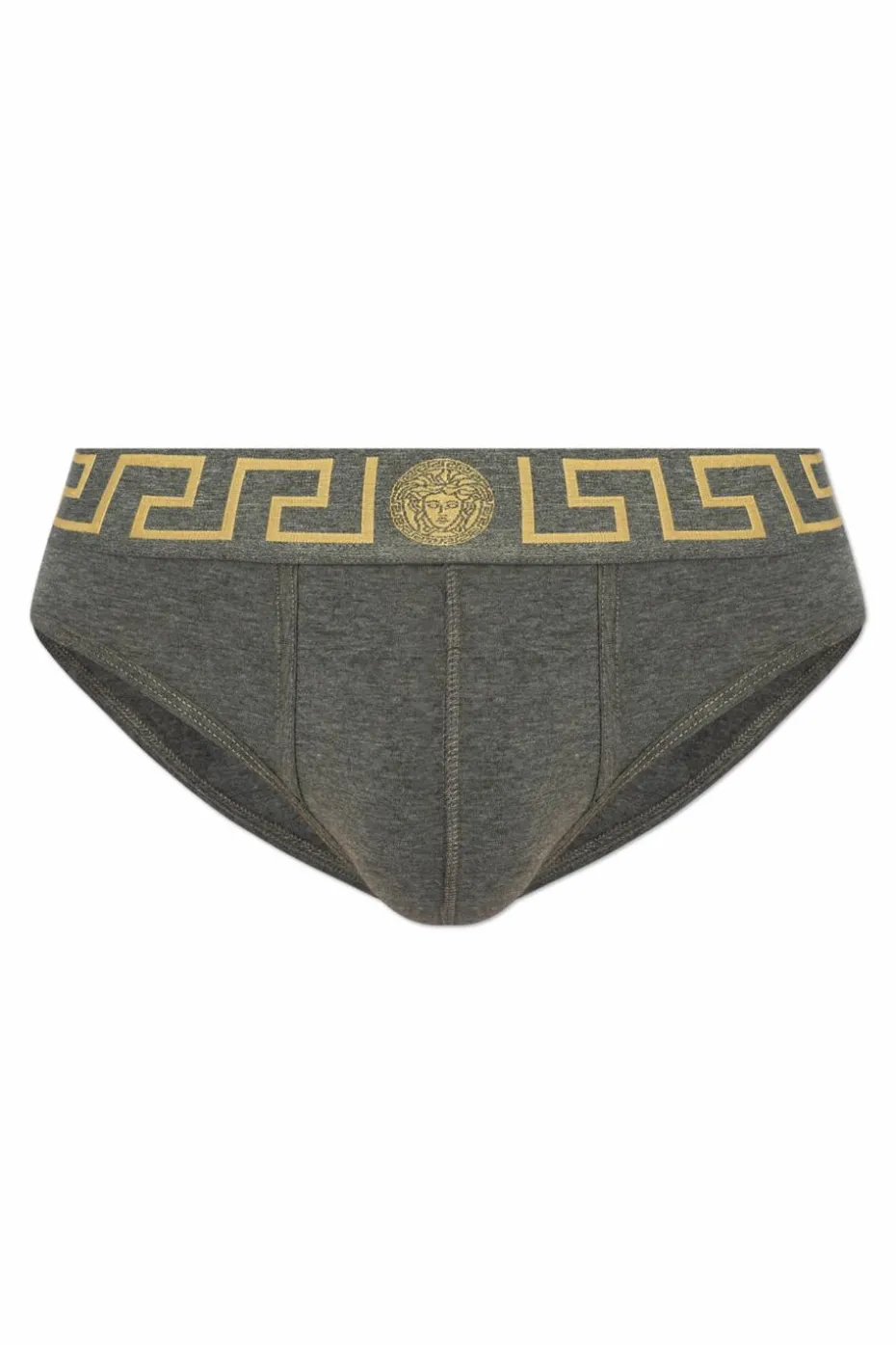 Versace SZARY Bawełniane slipy