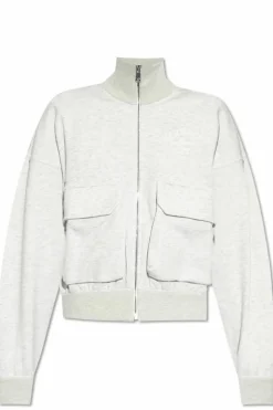 Versace SZARY Bluza z kieszeniami