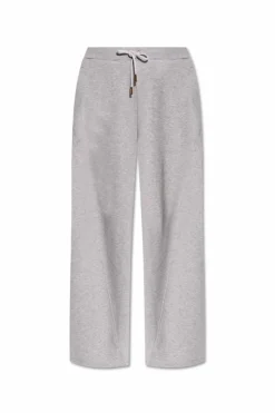 Versace SZARY Spodnie dresowe
