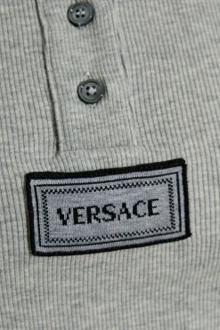 Versace SZARY Top bieliźniany
