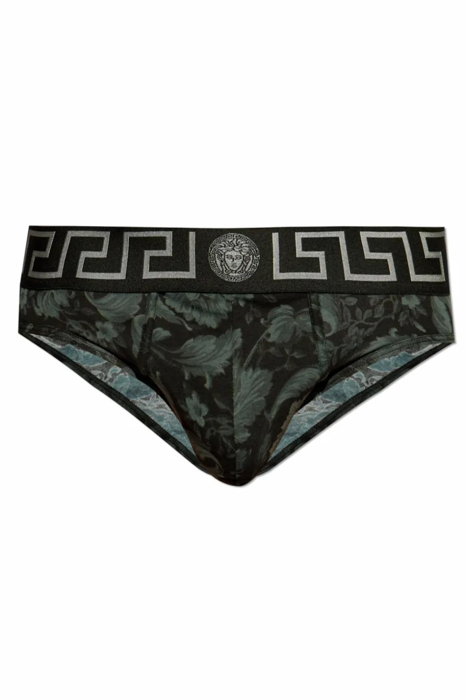 Versace SZARY Wzorzyste jockstrapy