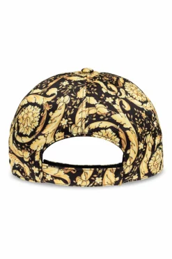 Versace ŻÓŁTY Czapka z daszkiem
