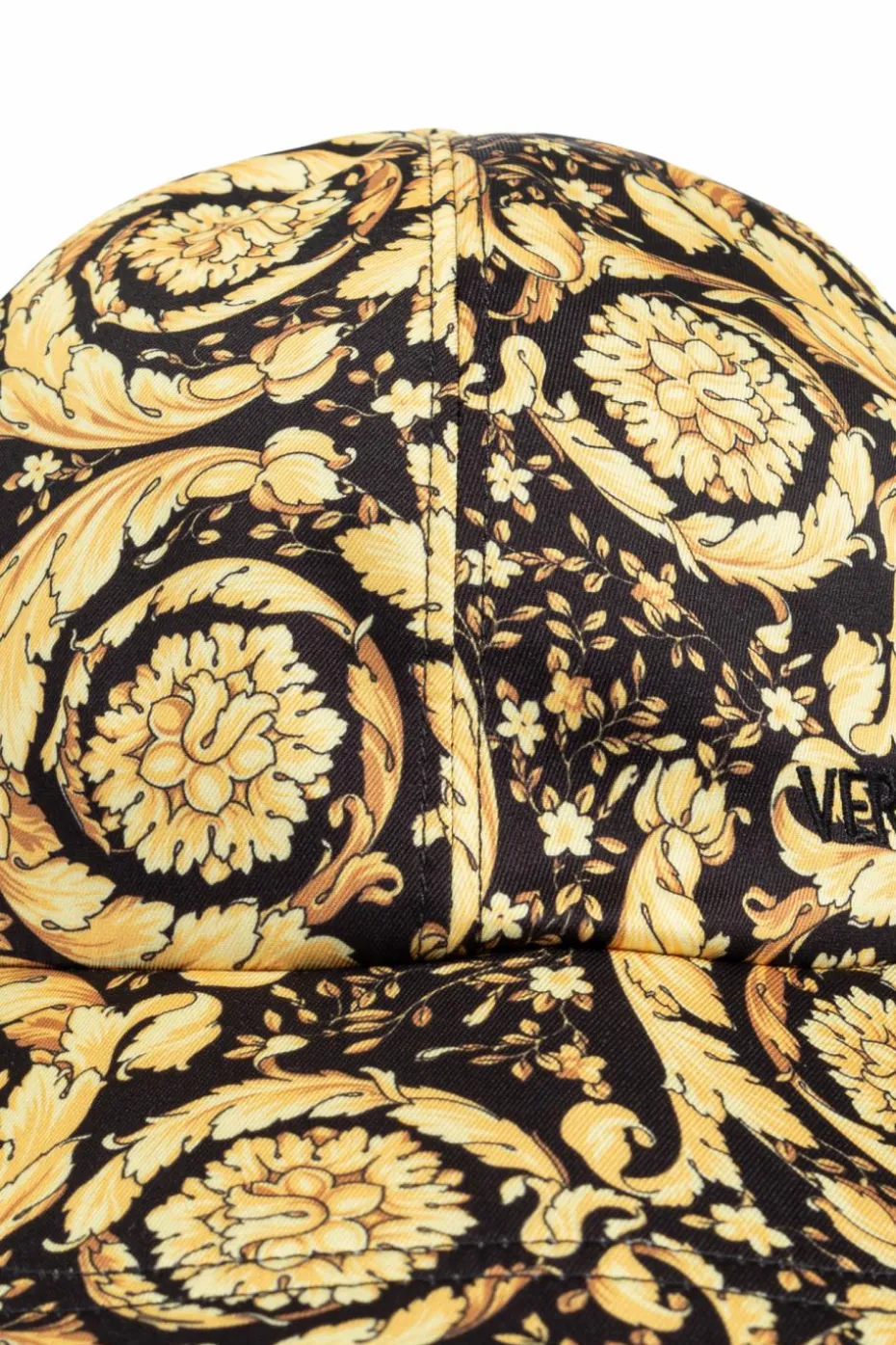 Versace ŻÓŁTY Czapka z daszkiem