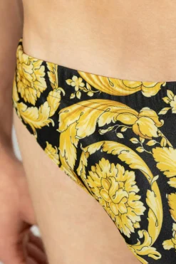 Versace ŻÓŁTY Slipy kąpielowe