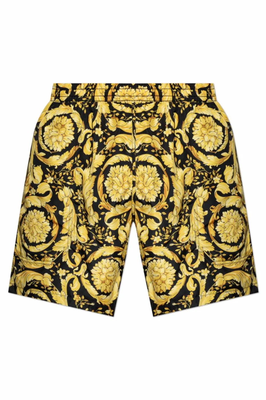 Versace ŻÓŁTY Szorty kąpielowe