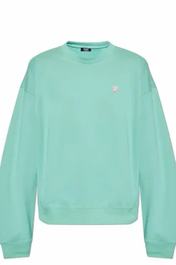 Versace ZIELONY Bluza z naszywką