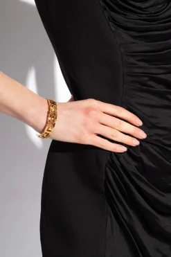 Versace ZŁOTY Bransoleta ze wzorem ‘Greca’