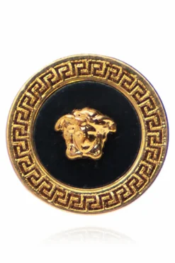 Versace ZŁOTY Kolczyki z motywem głowy Meduzy