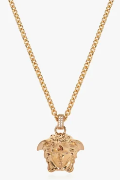 Versace ZŁOTY Naszyjnik z głową Meduzy
