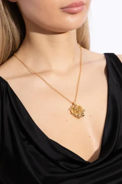 Versace ZŁOTY Naszyjnik z głową Meduzy