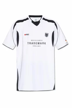 VETEMENTS BIAŁY T-shirt typu `oversize`