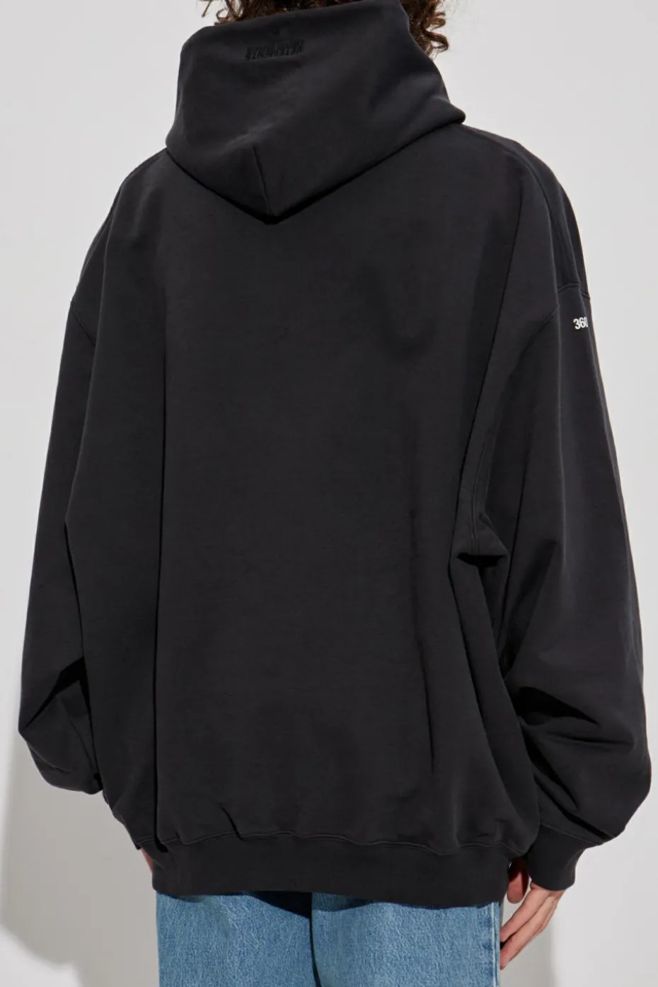 VETEMENTS CZARNY Bluza z nadrukiem