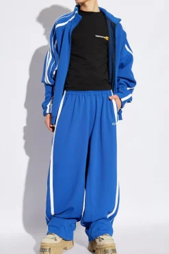 VETEMENTS CZARNY T-shirt z nadrukiem