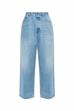 VETEMENTS jasnoniebieski Jeansy z logo