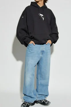 VETEMENTS jasnoniebieski Jeansy z logo