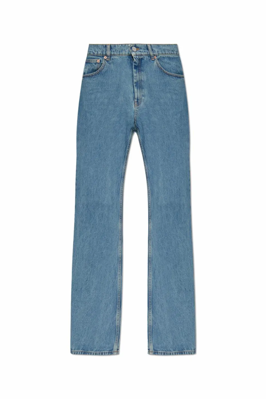 VETEMENTS NIEBIESKI Jeansy z logo