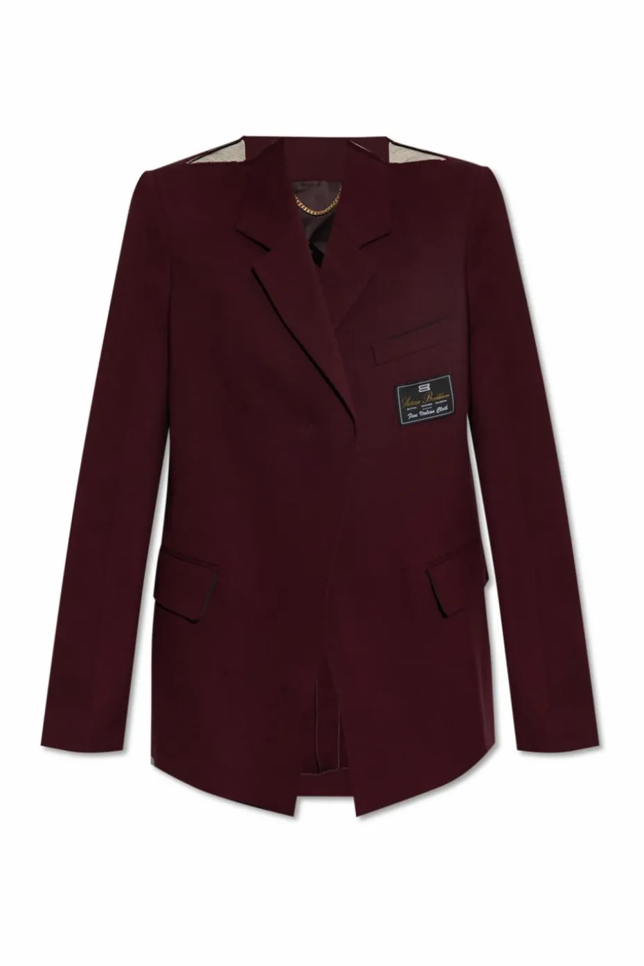 Victoria Beckham BORDO Marynarka z kieszeniami