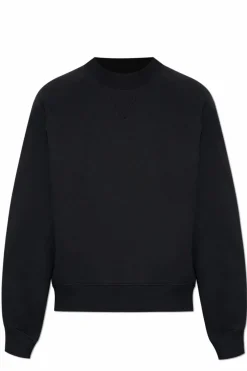 Victoria Beckham CZARNY Bluza z okrągłym dekoltem