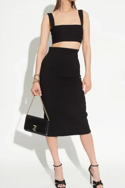 Victoria Beckham CZARNY Spódnica z kolekcji ‘VB Body’