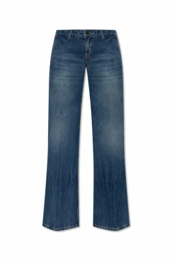 Victoria Beckham NIEBIESKI Jeansy z rozszerzanymi nogawkami