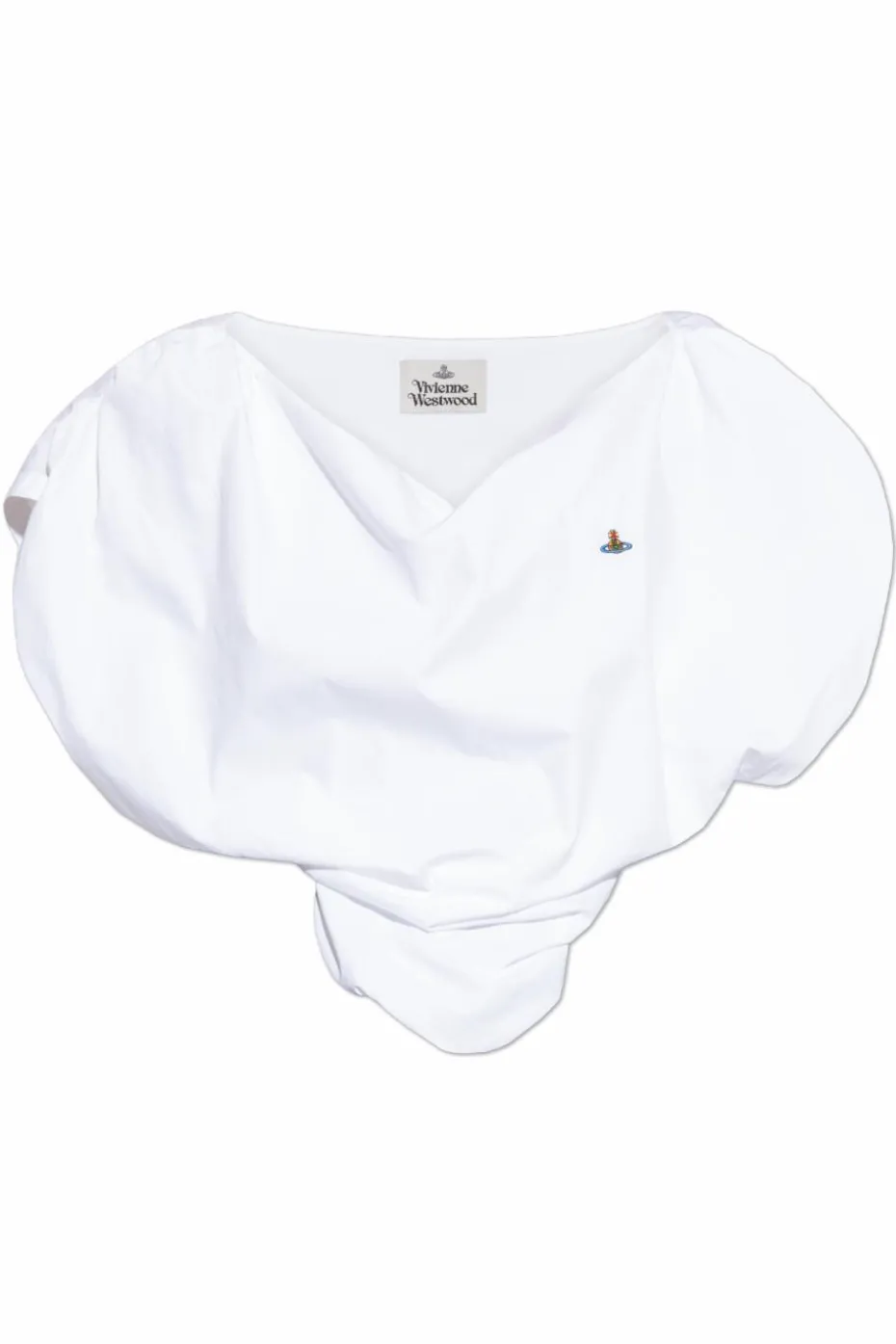 Vivienne Westwood BIAŁY Asymetryczny top