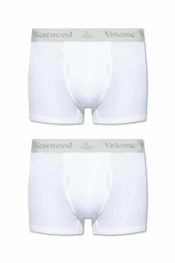 Vivienne Westwood BIAŁY Dwupak bokserek