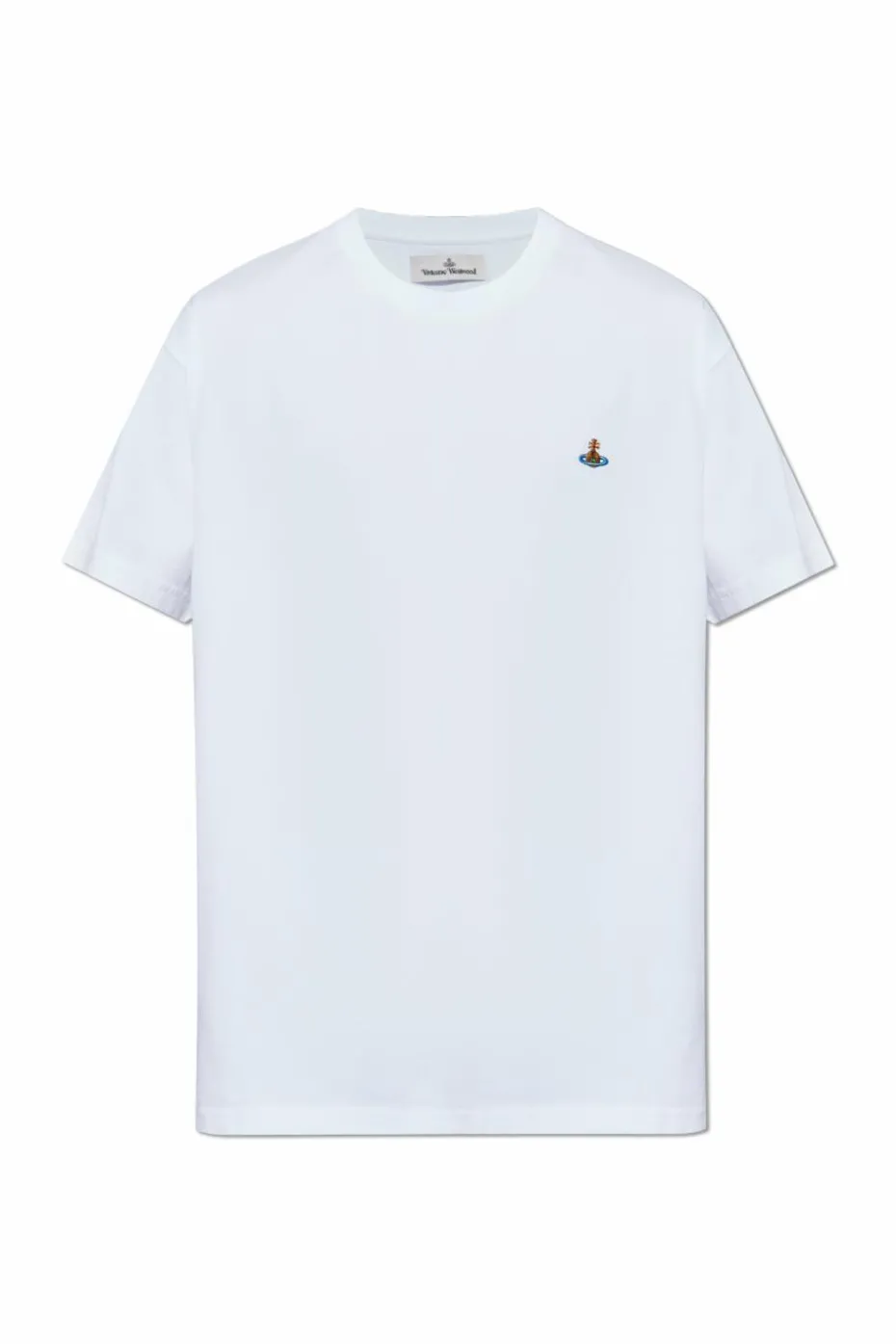 Vivienne Westwood BIAŁY T-shirt z logo
