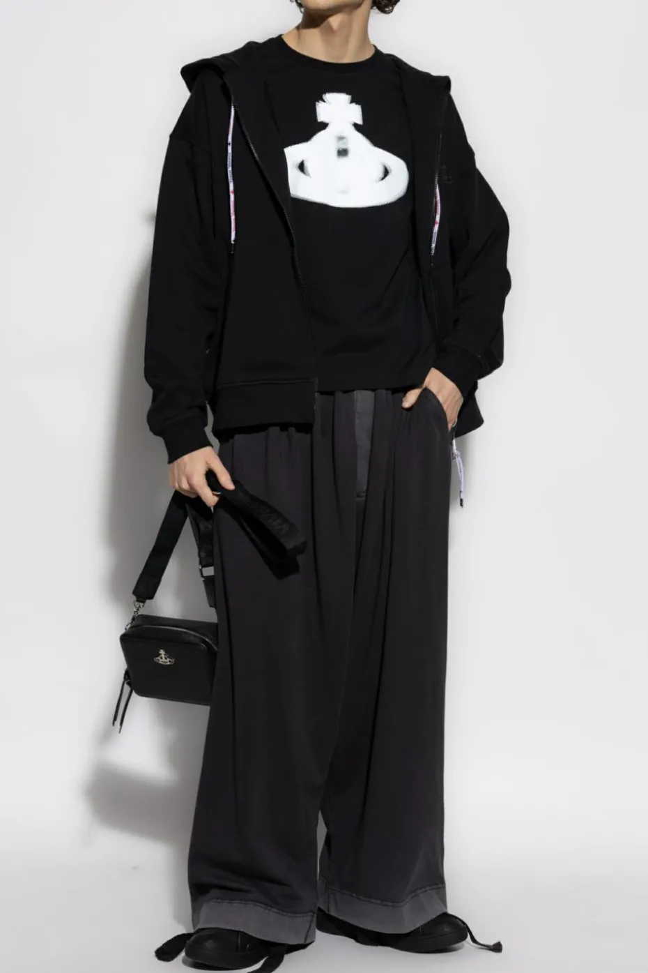 Vivienne Westwood CZARNY Bluza z logo