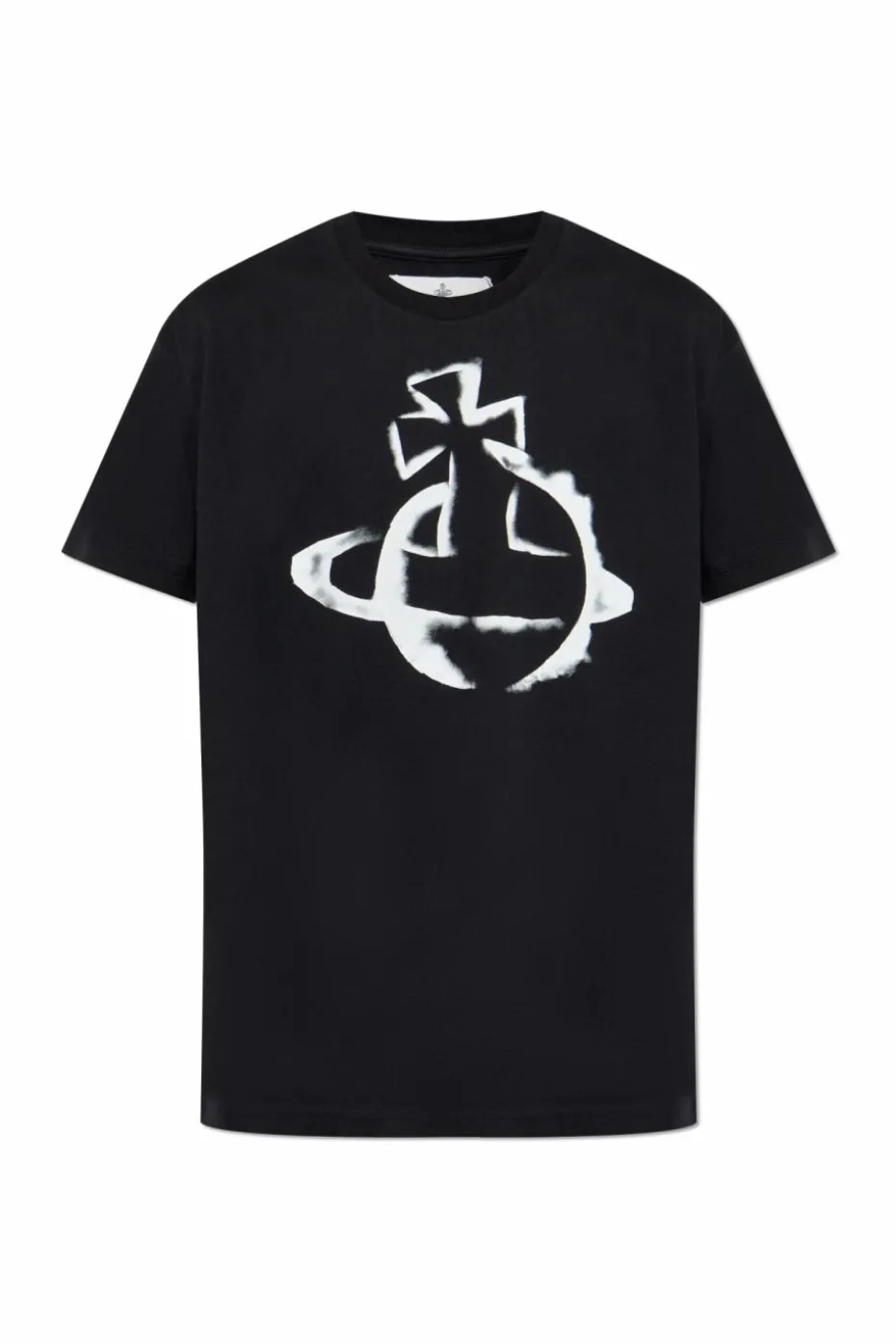 Vivienne Westwood CZARNY T-shirt z logo