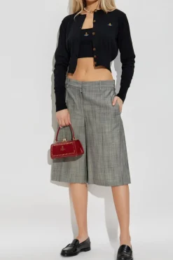 Vivienne Westwood CZARNY Kardigan z logo