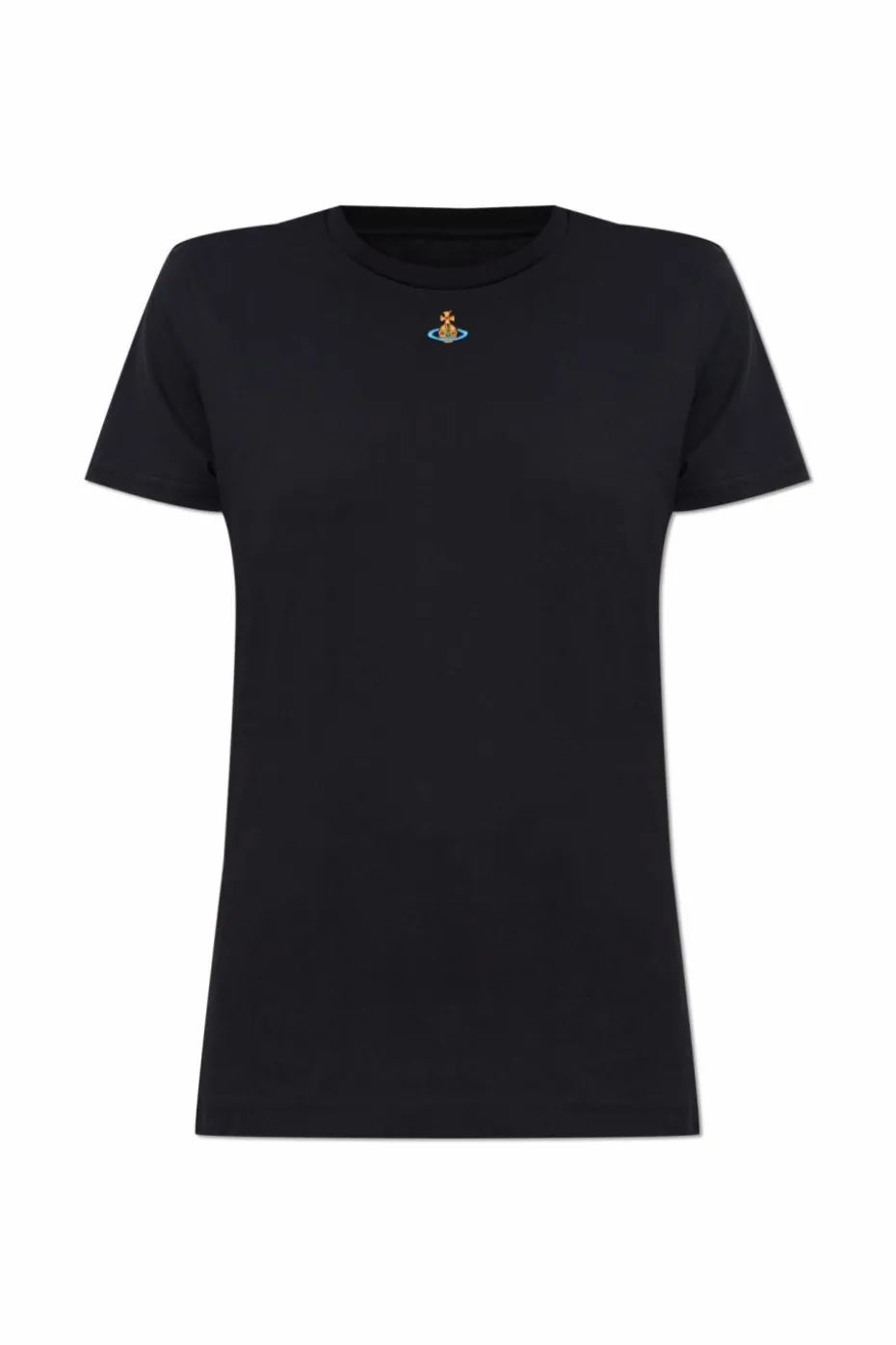 Vivienne Westwood CZARNY T-shirt z logo