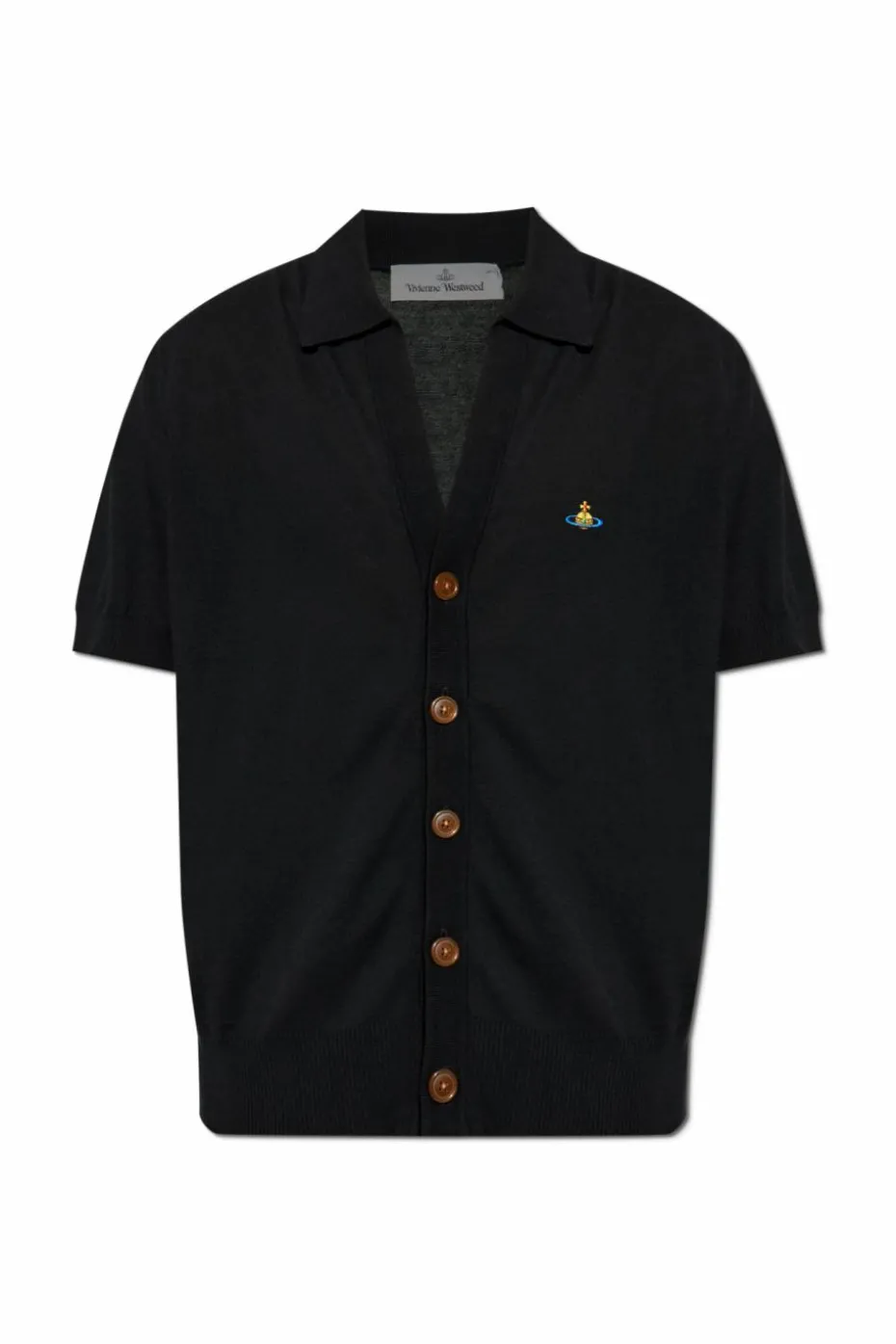 Vivienne Westwood CZARNY Polo z logo