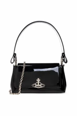 Vivienne Westwood CZARNY Torba do ręki `Hazel Medium`