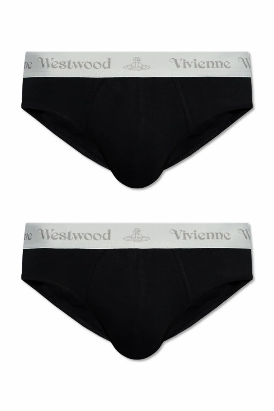 Vivienne Westwood CZARNY Dwupak slipów