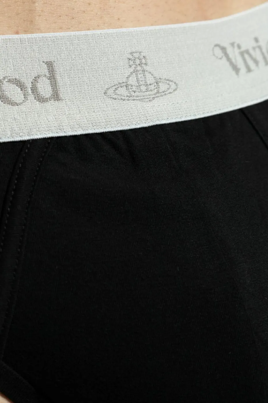 Vivienne Westwood CZARNY Dwupak slipów
