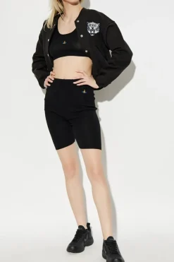 Vivienne Westwood CZARNY Szorty z logo