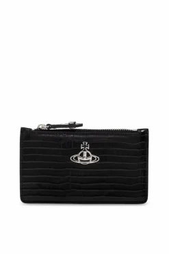 Vivienne Westwood CZARNY Etui na karty z logo